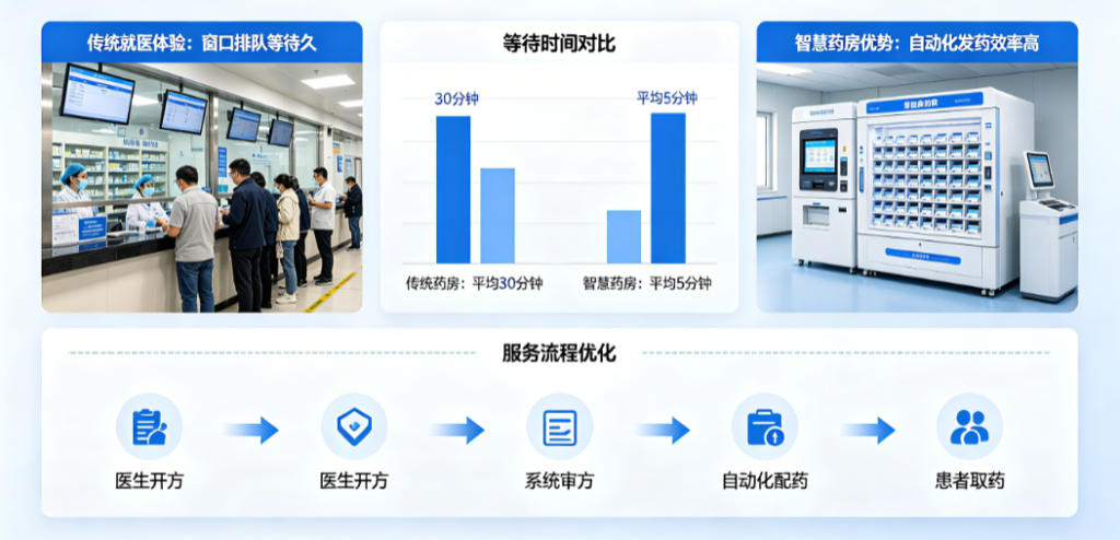 门诊药房自动化：智慧药房如何重构患者就医体验？